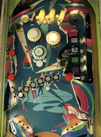 Image # 47883: MiniZag Illuminated Playfield 
(Serial number 1229.)
