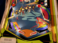 Image # 76798: MiniZag Illuminated Lower Playfield 
(Serial number 1469.)