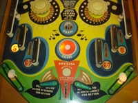 Image # 24145: Band Leader Lower Playfield 
(This game should use only white rubber rings.)