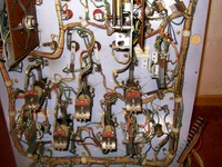 Image # 24860: Moon Shot Under Upper Playfield 
(Serial number 2131.)