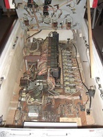 Image # 39300: Band Wagon Inside German Cabinet 
(Serial number BW 1824.)