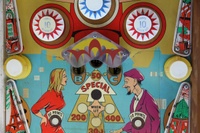 Image # 63441: Moulin Rouge Early Production Middle Playfield 
(Serial number 19267.)