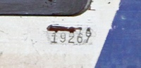 Image # 63453: Moulin Rouge Early Production - Serial Number 
(Serial number 19267.)