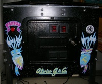 Image # 33750: Mystery Castle Cabinet - Front 
(Serial number 3550.)