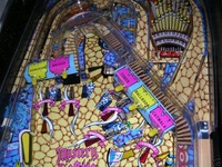 Image # 33746: Mystery Castle Upper Playfield 
(Serial number 3550.)