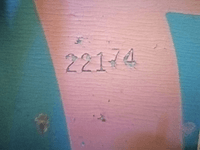 Image # 83590: Naples Cabinet - Serial Number 
(Serial number 22174.)