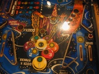 Image # 31371: Nine Ball Playfield - Middle 
(Serial number 1551.)