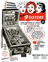 Image # 5847: Nine Sisters Flyer - Distributor Stamp 
(The name and address of a distributor appears in the lower right corner.)