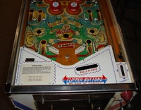 Image # 48725: North Star Sample Game - Lower Playfield 
(Cabinet has partial serial number ending with '076 S'.)