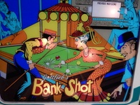 Image # 64158: Bank Shot Illuminated Lower Backglass