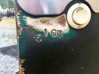 Image # 66325: Odds & Evens Cabinet - Serial Number 
(Serial number 3163.)