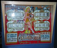 Image # 5460: Oklahoma Backglass