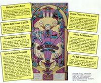 Image # 3811: Old Chicago Flyer, Back 
(Back of Flyer, rotated 90 degrees for easier viewing.)