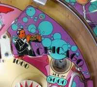 Image # 36515: Old Chicago Playfield Plastic 
(Part number M-1330-118-10.)