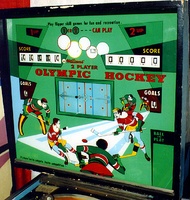 Image # 1652: Olympic Hockey Backglass
