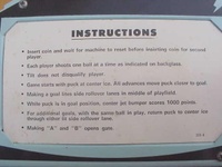 Image # 30769: Olympic Hockey Instruction Card