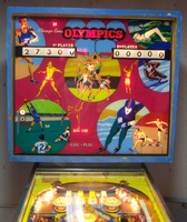Image # 55549: Olympics Illuminated Backglass 
(Serial number 4475.)