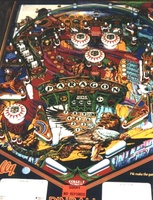 Image # 19364: Paragon Playfield 
(The bottom exit from the Dragon's Lair has an extra post added that was not placed by the factory.)