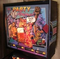 Image # 17203: Party Animal Translite - Home Version 
(Stein reads 'Dad's Old Fashioned Root Beer'.)