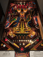 Image # 80834: Barracora Early Production - Illuminated Playfield 
(Serial number 516389.)