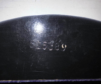 Image # 80843: Barracora Early Production - Cabinet Serial Number 
(Serial number 516389.)
