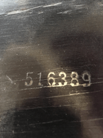Image # 80844: Barracora Early Production - Backbox Serial Number 
(Serial number 516389.)