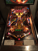 Image # 80833: Barracora Early Production - Illuminated Playfield 
(Serial number 516389.)