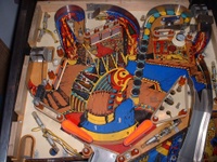 Image # 19014: Pharaoh Upper Playfield - Plastics Removed