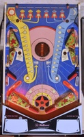Image # 69188: Planets Playfield 
(The spinning disk is missing its post. From the game with cabinet serial number 99612.)