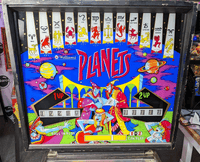 Image # 81985: Planets Backglass 
(Serial number 95592.)