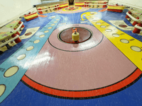 Image # 81989: Planets Playfield - Downfield View 
(Serial number 95592.)