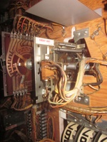 Image # 69193: Planets Inside Backbox - Detail 
(The credit unit does not have the white replay wheel. Serial number 99612.)