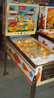 Image # 81758: Pleasure Isle Illuminated Full View 
(The push button to the left of the coin door is not original to this game. Serial number 08249.)