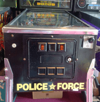Image # 73154: Police Force Early Production Cabinet - Front 
(Serial number unknown.)