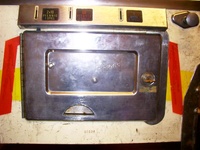 Image # 21090: Polo Cabinet - Front 
(The serial number is stamped below the coin door.)
