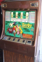 Image # 42070: Polo Gambling Backglass 
(This backglass is a copy of 'Polo'.)