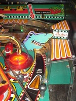 Image # 33199: Pool Sharks Upper Right Playfield 
(Mylared playfield.)