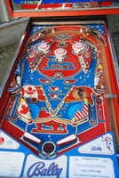 Image # 63838: Bobby Orr Power Play Early Production Playfield 
(Serial number EPP1047.)
