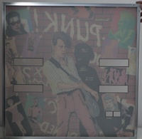 Image # 58190: Punk! Backglass - Reverse 
(The glass shown here is in a metal frame.)
