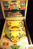 Image # 7402: Race-Way Cabinet - Front View