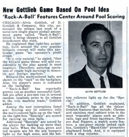 Image # 57626: Rack-A-Ball Cash Box New Game Announcement 
(Cash Box, Dec-15-1962, page 52)