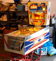 Image # 52092: Rancho Cabinet - Full View 
(The game in this picture has a reproduction coin door but is included here to show its other features.)