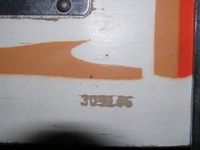 Image # 34938: Rancho Wood Cabinet - Serial Number 
(Serial number 309146.)