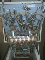 Image # 34939: Rancho Wood Cabinet - Under Playfield 
(Serial number 309146.)