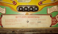Image # 63958: Basketball Instruction and Score Card