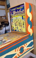 Image # 64377: Basketball Backbox - Right 
(Serial number 018831BB.)