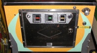 Image # 23996: The Red Max Cabinet Front 
(Serial number 1021.)
