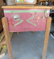 Image # 64942: Rip Snorter Cabinet - Front 
(The cabinet has been repainted but is presented here to show its other features.)