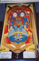 Image # 11983: Ro Go Early Production Playfield 
(This is from the game with serial number 1010, the 10th game produced.)