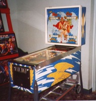 Image # 11984: Ro Go Early Production Cabinet 
(This is from the game with serial number 1010, the 10th game produced.)